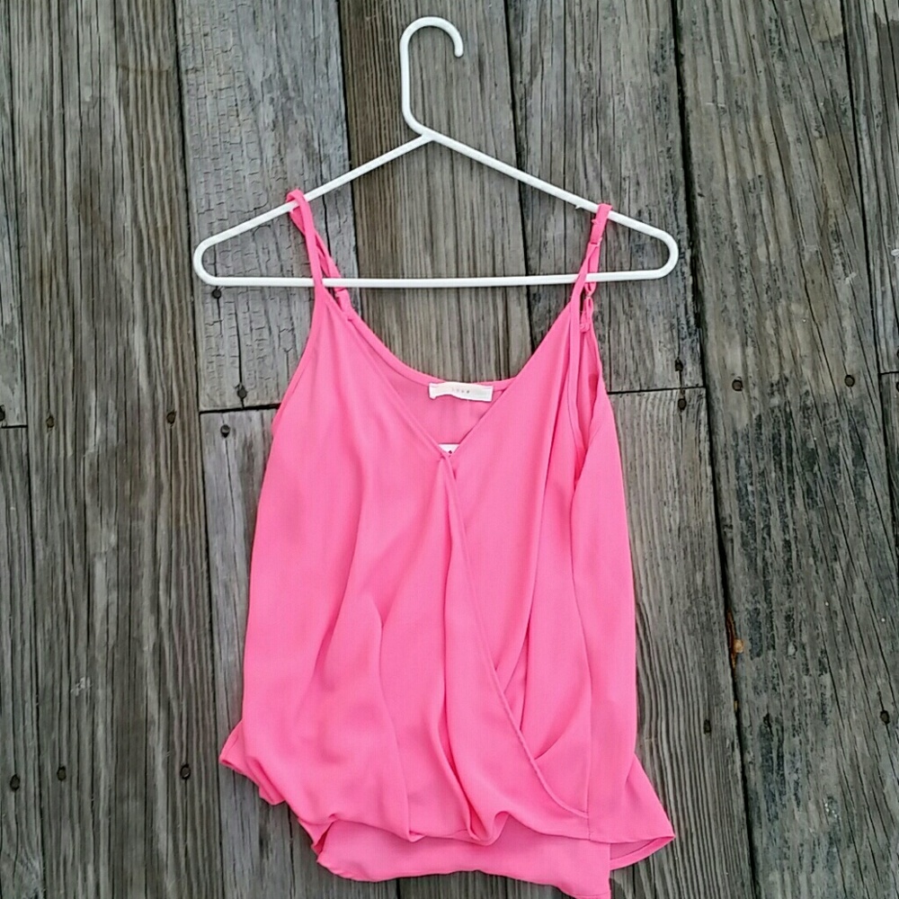 Lush bright pink blouse